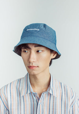 Reversible Bucket Hat with Woven Patch and Flat Embroidery - Mossimo PH