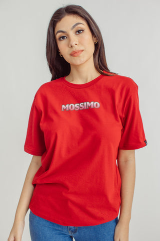 Rio Red with Mossimo Big Branding Multi Colored Modern Fit Tee - Mossimo PH