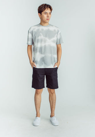 Rohan Gray Fashion Dye Round Neck Urban Fit Tee - Mossimo PH