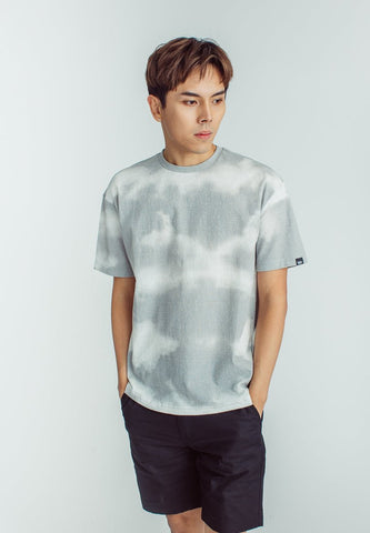 Rohan Gray Fashion Dye Round Neck Urban Fit Tee - Mossimo PH