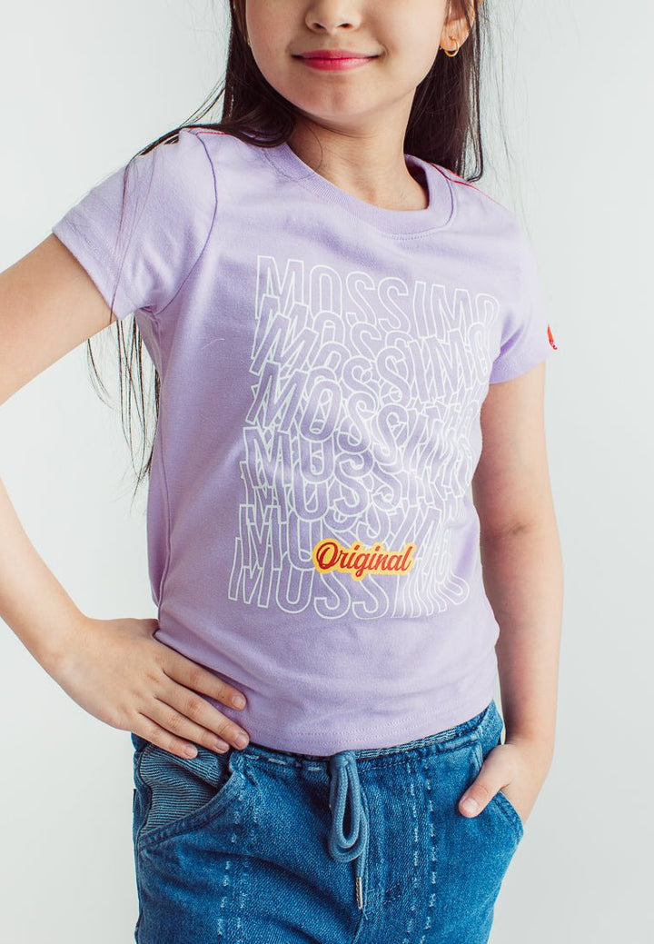 Rose Bloom Mossimo Basic Tshirt with Flat Print Typography - Mossimo PH