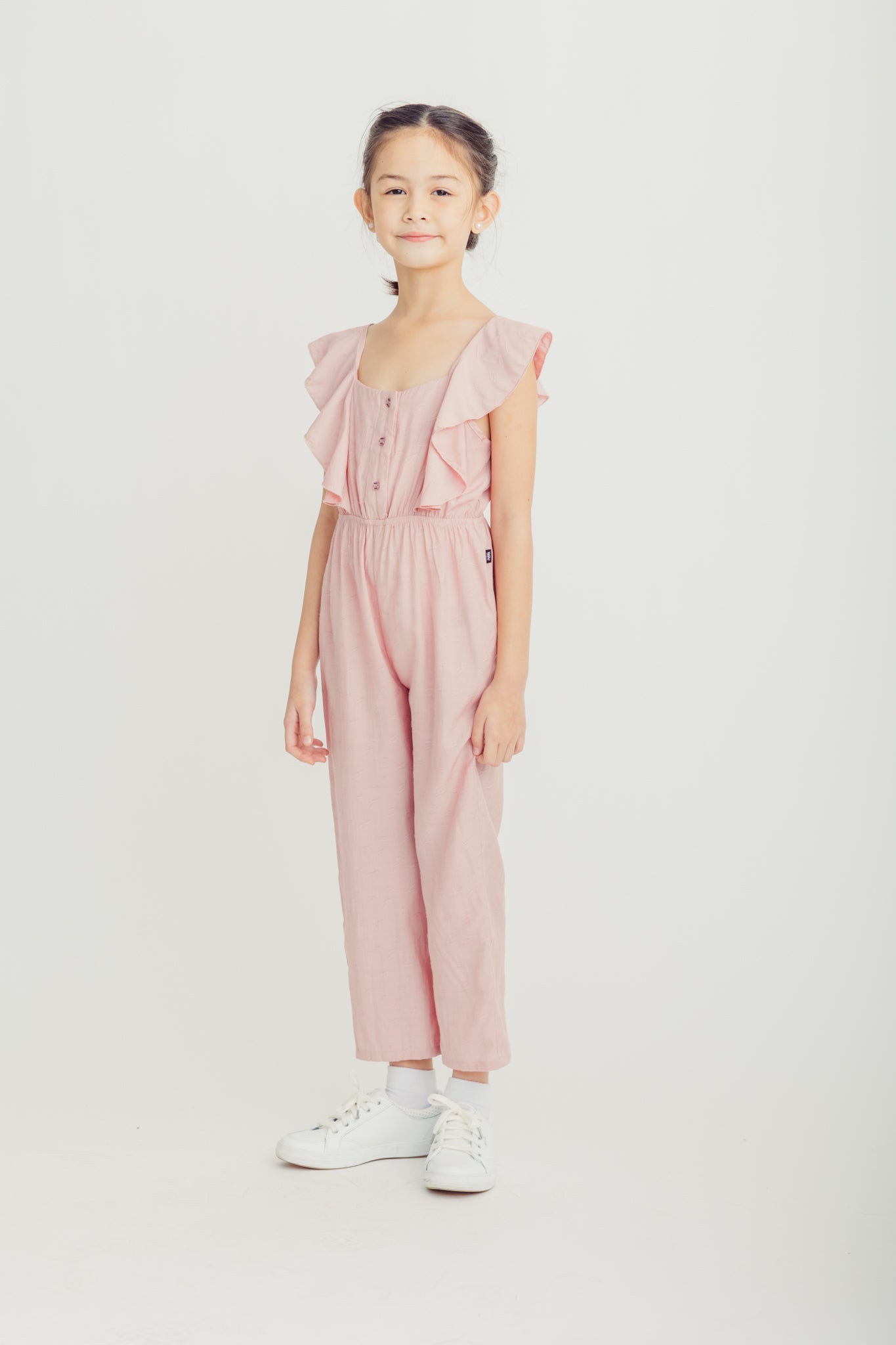 Rose Ruffle Trim Jumpsuit Kids - Mossimo PH