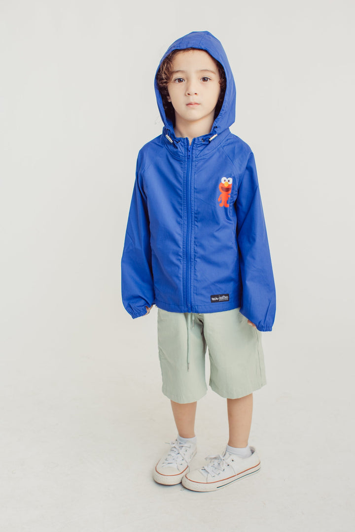 Royal Blue Elmo Kids Jacket with Carry on Pouch - Mossimo PH