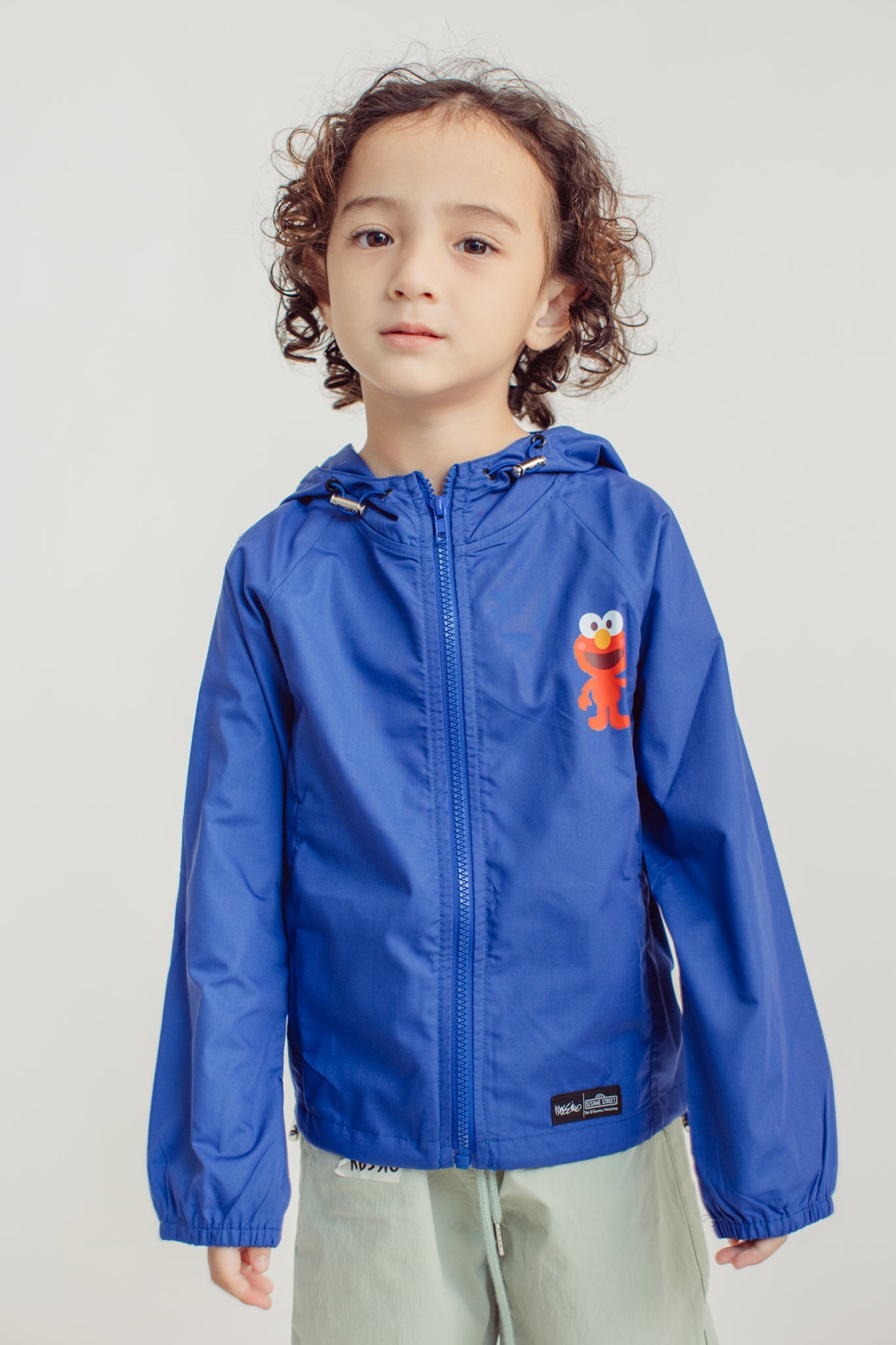 Royal Blue Elmo Kids Jacket with Carry on Pouch – Mossimo PH