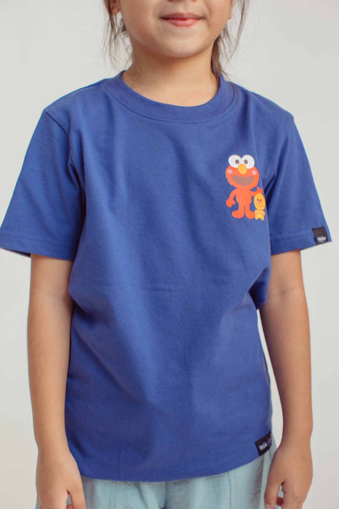 Royal Blue Elmo Sesame Street Front & Back Print Kids Tshirt - Mossimo PH