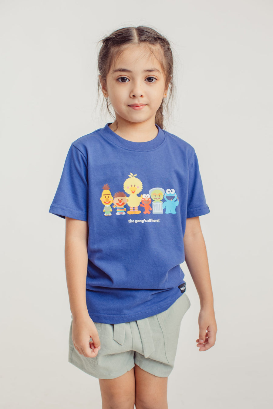 Royal Blue with Sesame Street Basic Tshirt Kids - Mossimo PH