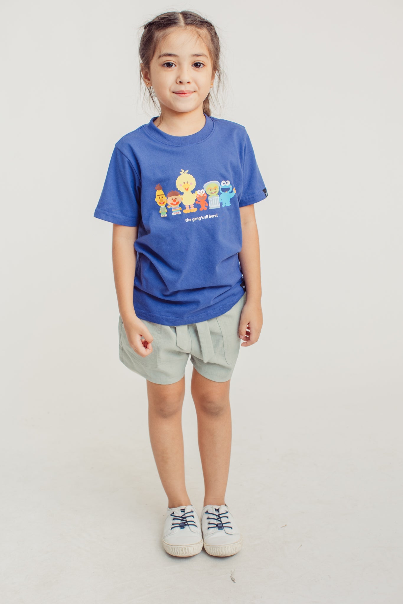 Royal Blue with Sesame Street Basic Tshirt Kids - Mossimo PH