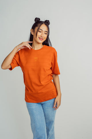 Rust Mossimo with Small Glaxy Hi Density Print Modern Fit Tee - Mossimo PH