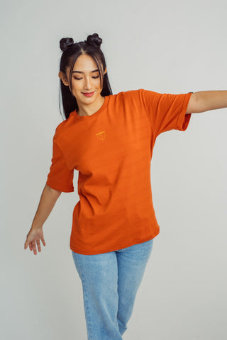 Rust Mossimo with Small Glaxy Hi Density Print Modern Fit Tee - Mossimo PH
