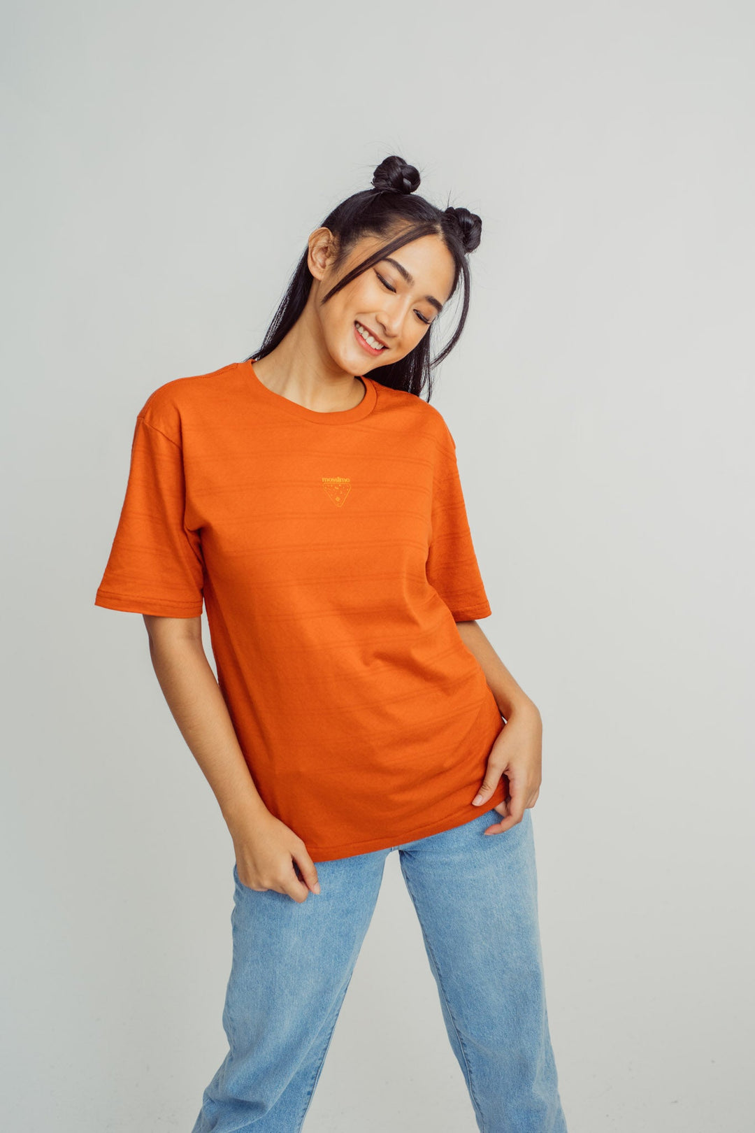 Rust Mossimo with Small Glaxy Hi Density Print Modern Fit Tee - Mossimo PH
