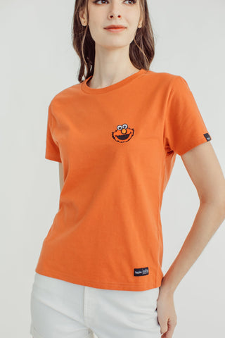 Rust with Elmo Head Classic Fit Tee - Mossimo PH