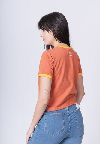 Rust with Elmo Soft Touch and High Density Print Classic Fit Tee - Mossimo PH