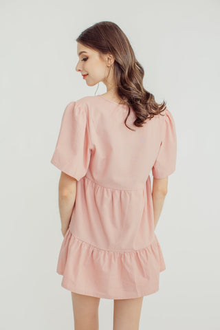 Sandra Bell Sleeve Two Tier Baby Doll Dress - Mossimo PH