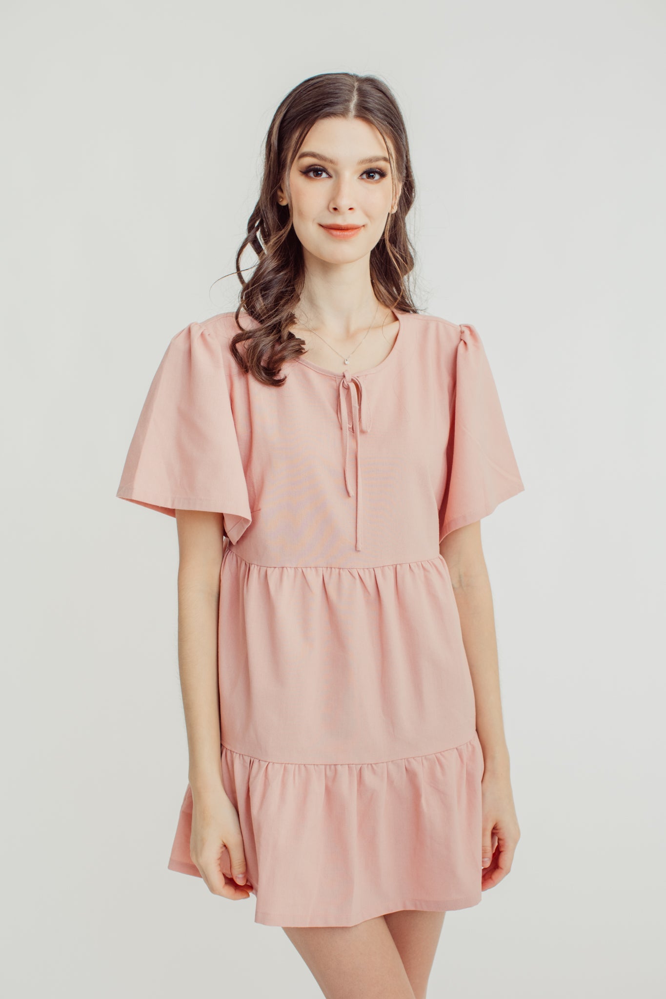 Sandra Bell Sleeve Two Tier Baby Doll Dress - Mossimo PH