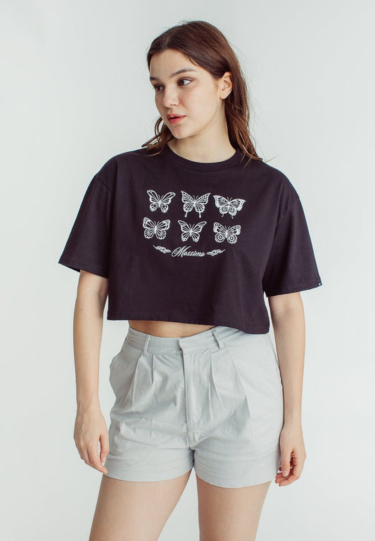 Sarah Ash Gray Wide Leg High Waist Pleated Smart Shorts - Mossimo PH