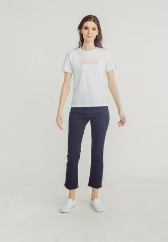 Semi Flared High Split Raw Hem Jeans - Mossimo PH