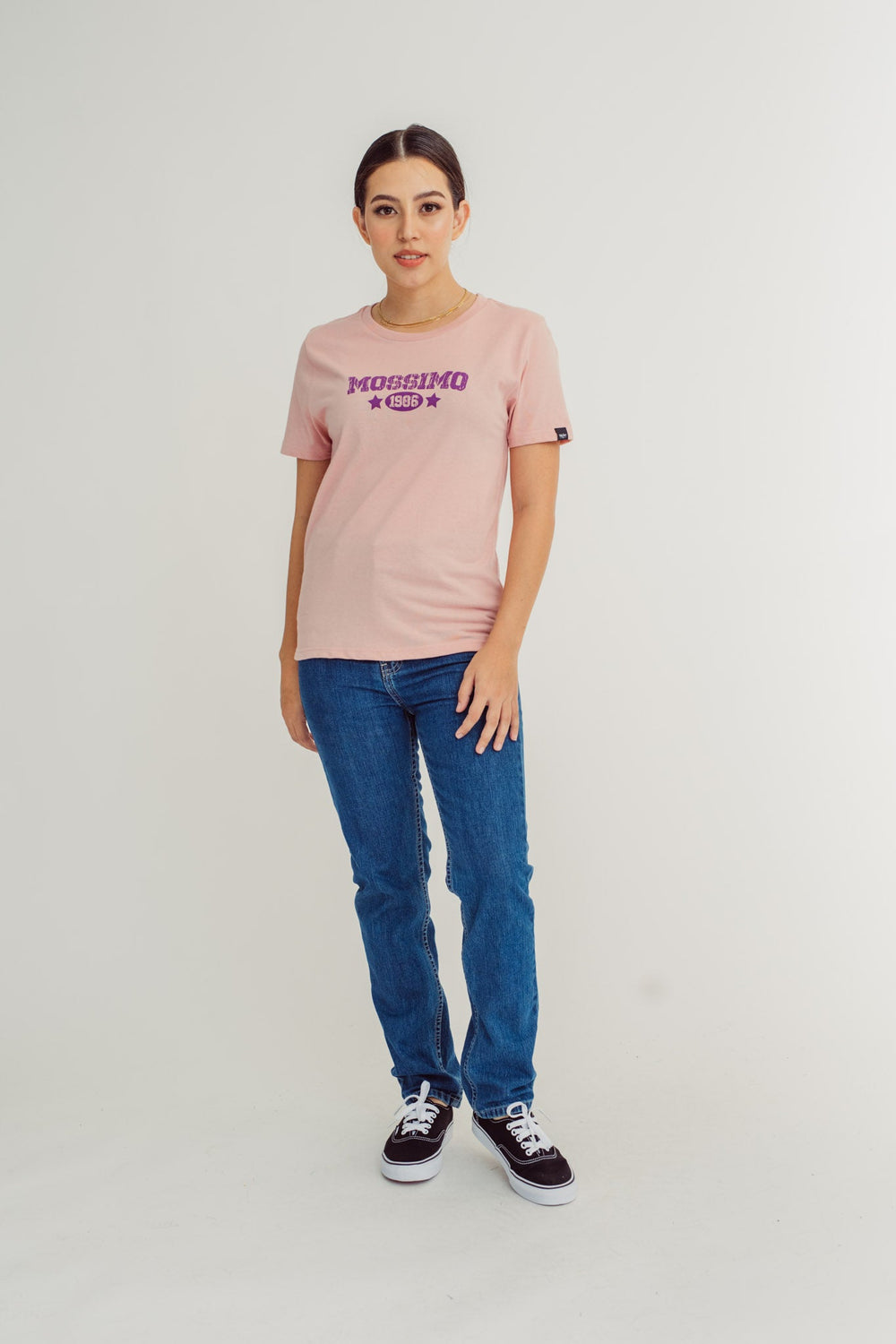 Silver Pink Mossimo 1986 Big Branding Classic Fit Tee - Mossimo PH