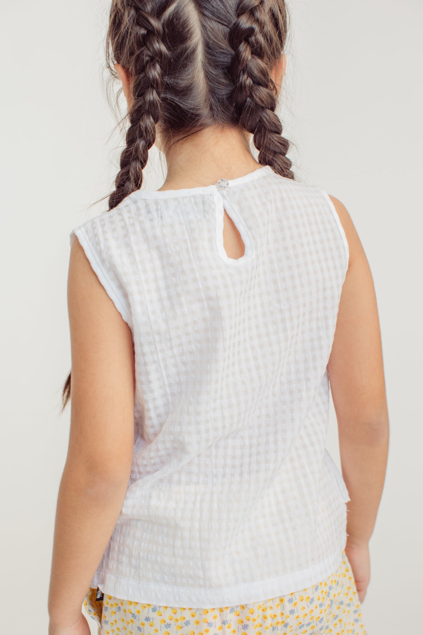 Sleeveless Frill Shirt Girls Kids - Mossimo PH