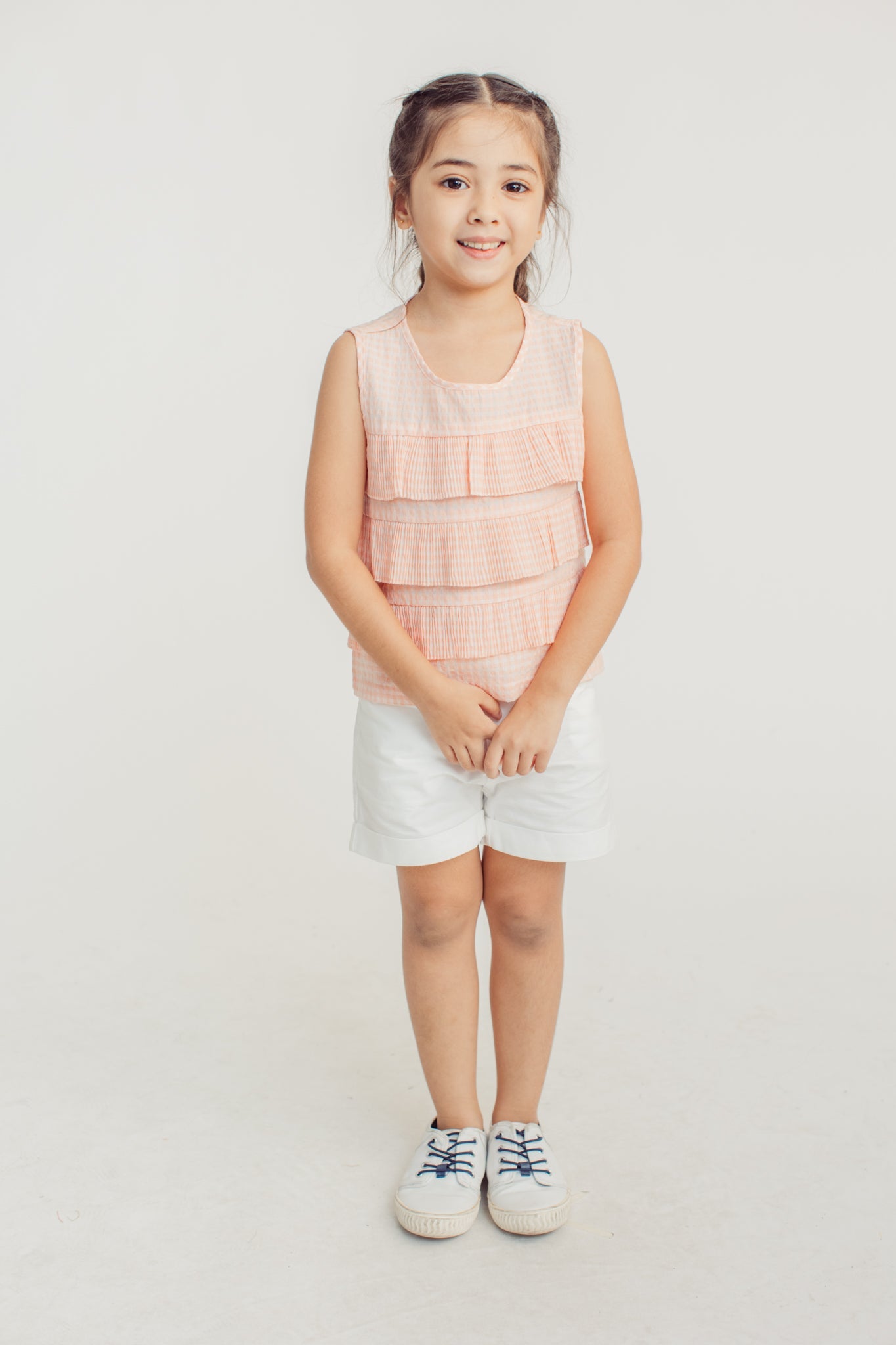 Sleeveless Frill Shirt Girls Kids - Mossimo PH
