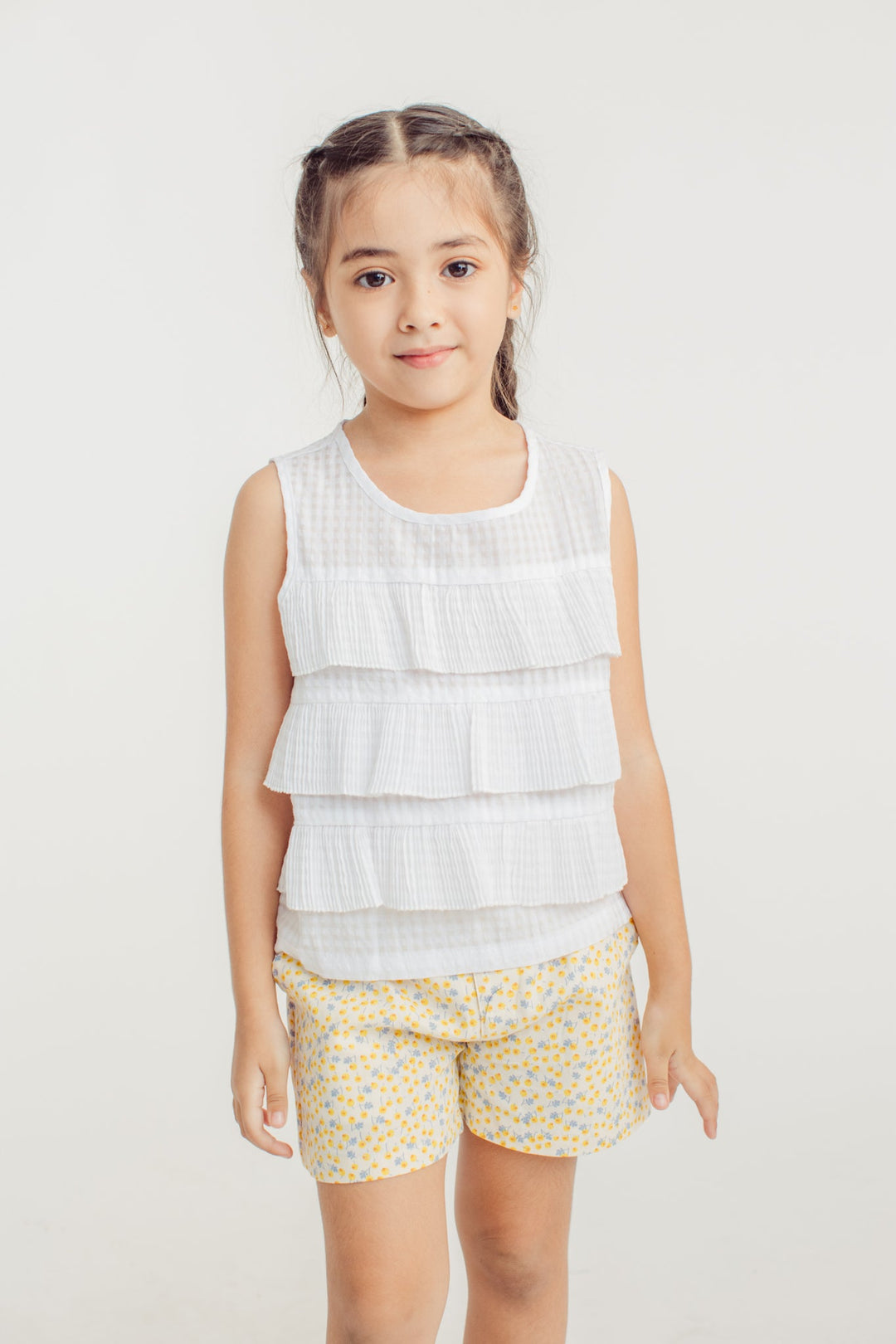 Sleeveless Frill Shirt Girls Kids - Mossimo PH