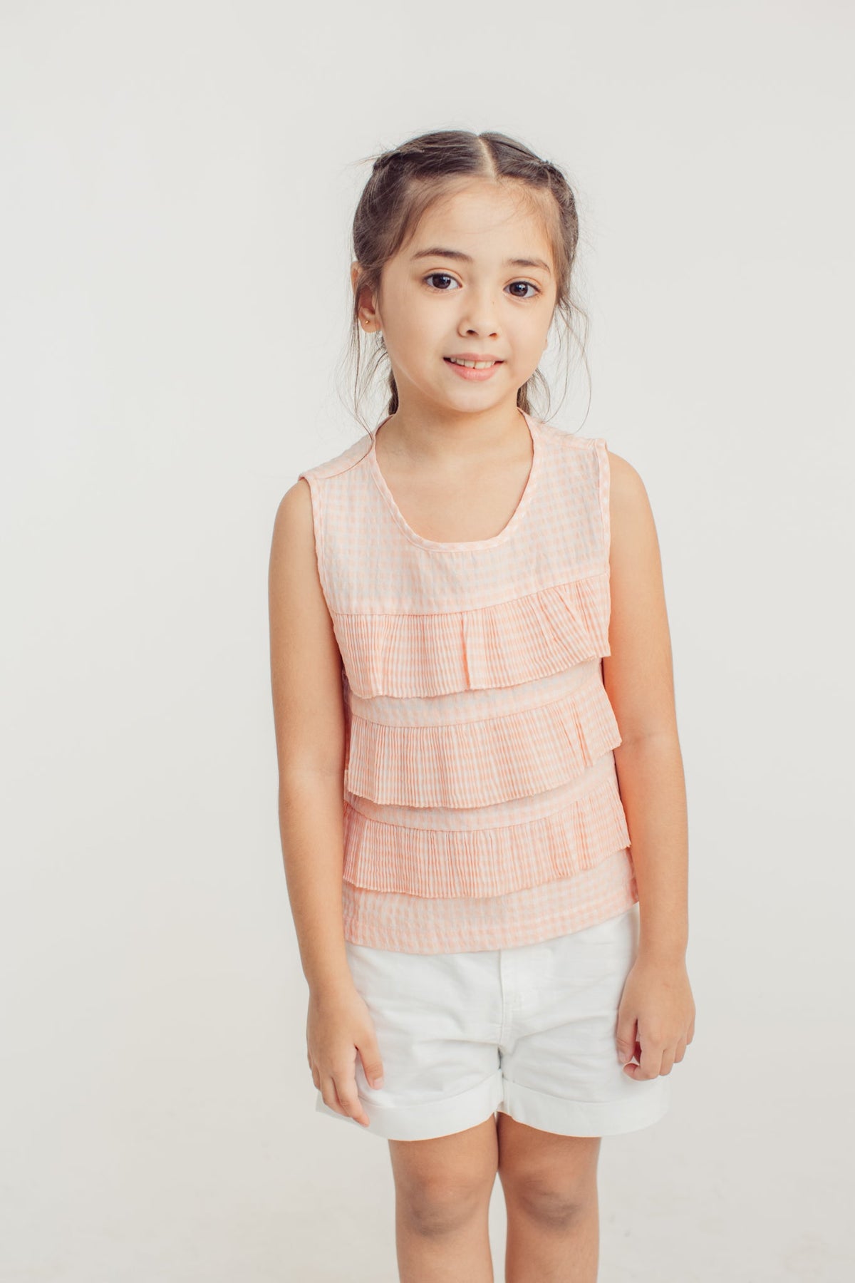 Sleeveless Frill Shirt Girls Kids - Mossimo PH