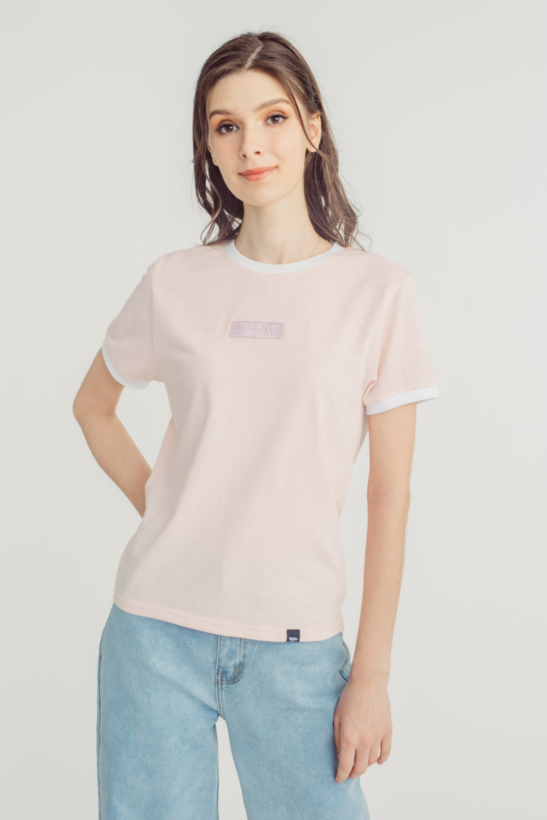 Small Branding on Ringer Classic Fit Tee - Mossimo PH