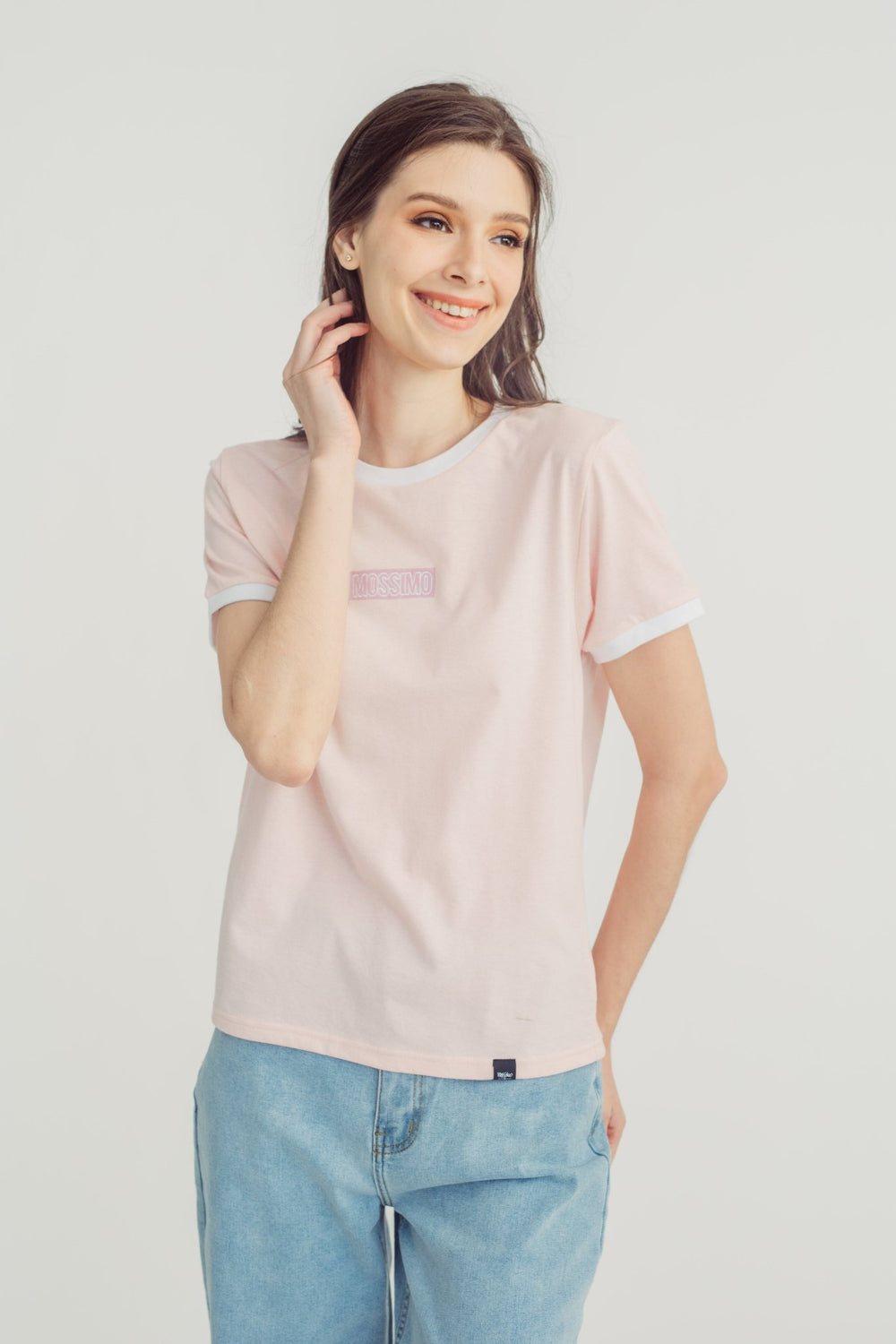 Small Branding on Ringer Classic Fit Tee - Mossimo PH