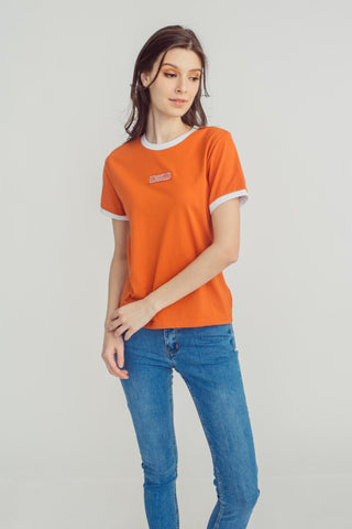 Small Branding on Ringer Classic Fit Tee - Mossimo PH