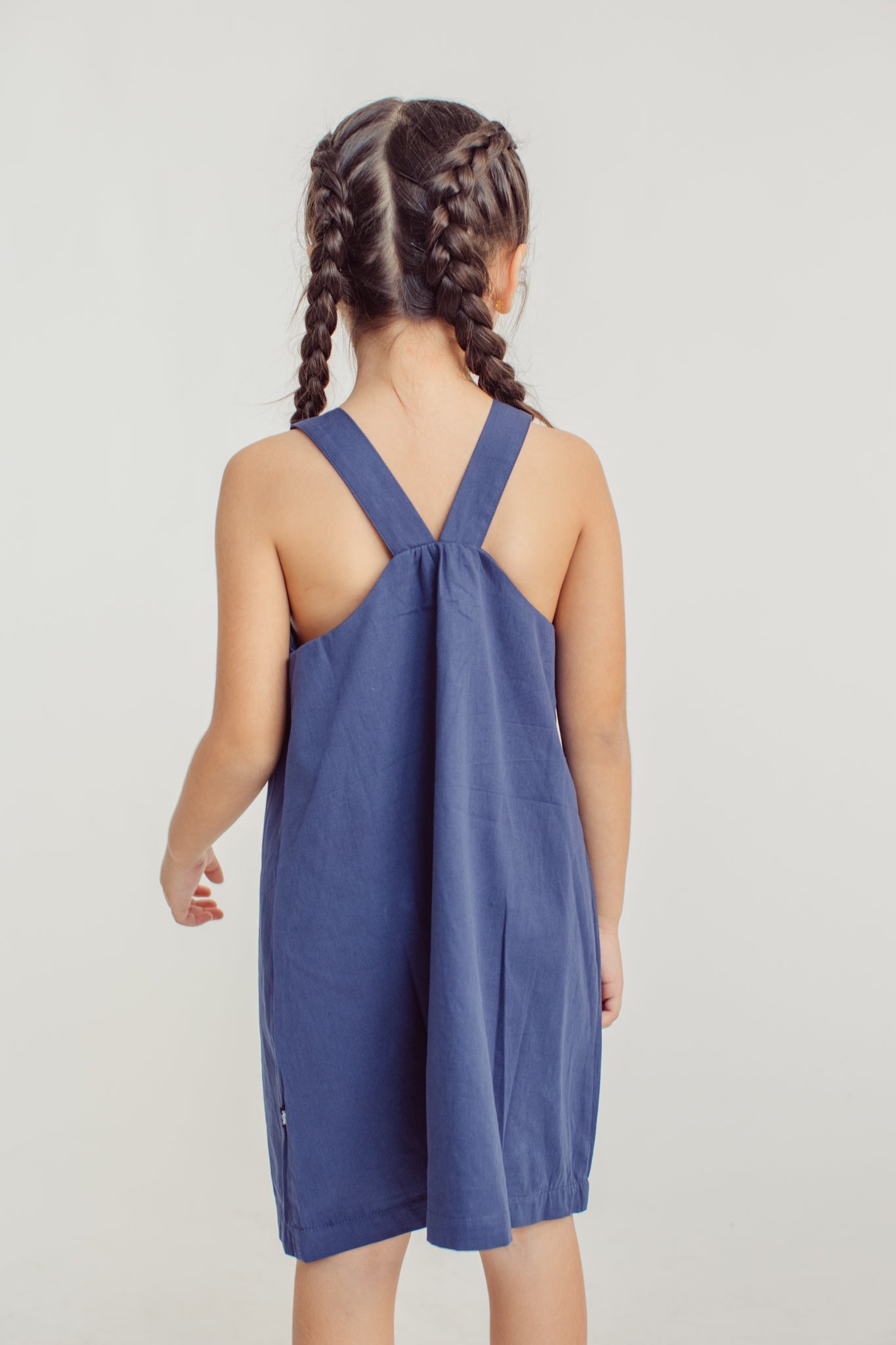 Sophie Navy Blue Sleeveless V- Back Dress - Mossimo PH