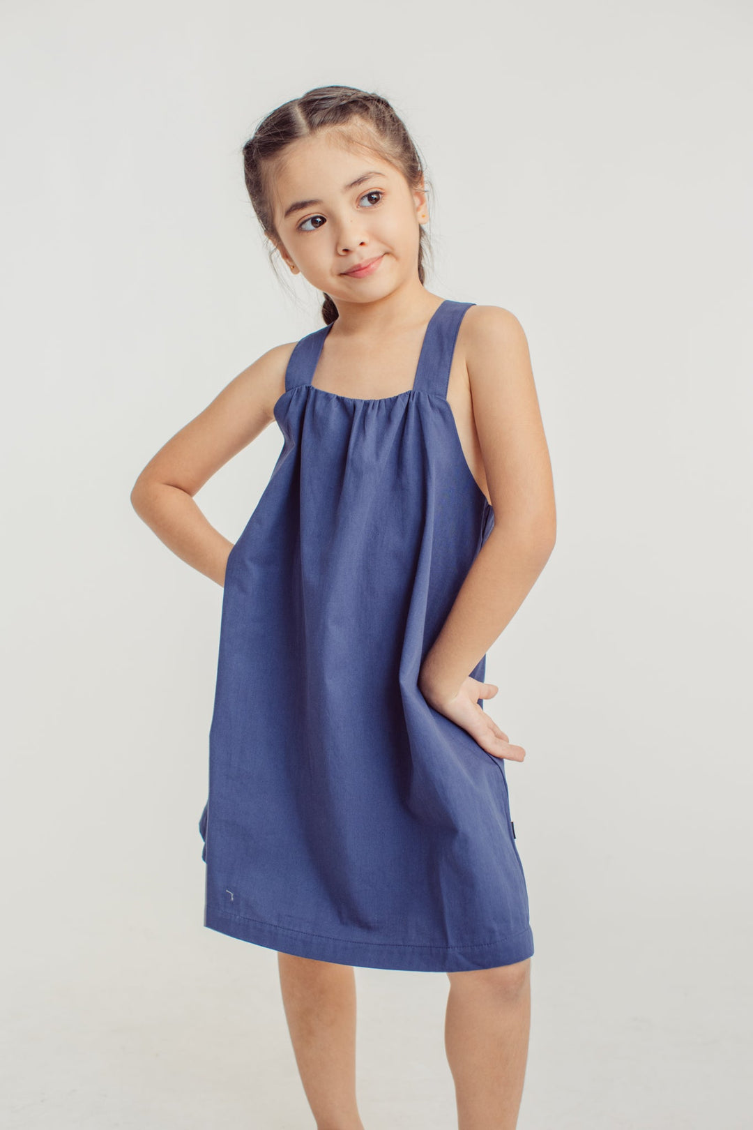 Sophie Navy Blue Sleeveless V- Back Dress - Mossimo PH