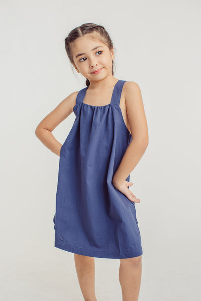 Sophie Navy Blue Sleeveless V- Back Dress - Mossimo PH