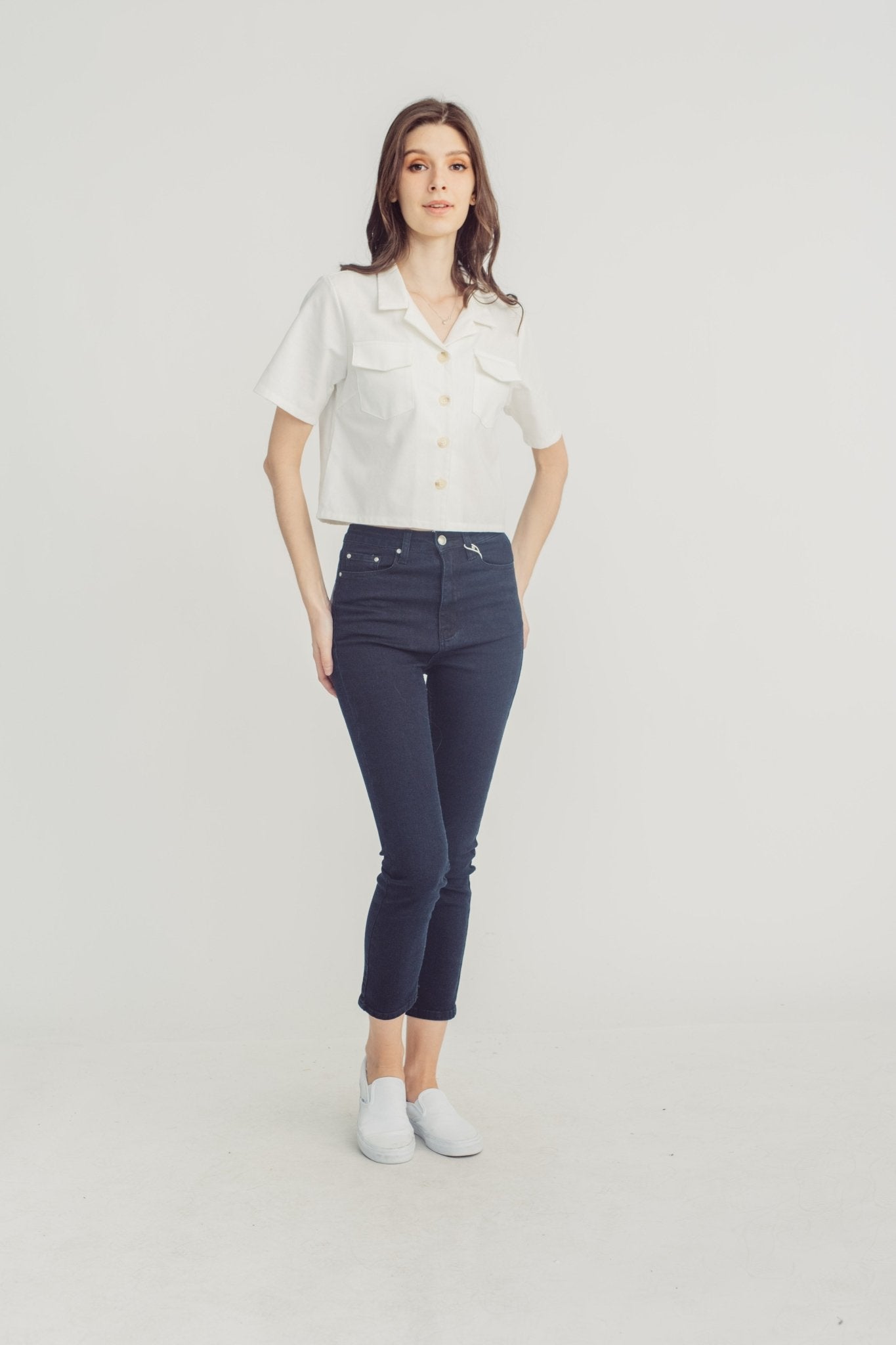 Straight High Women's Basic Five Pocket Jeans - Mossimo PH
