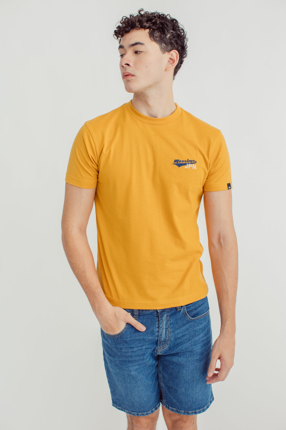Sunflower Basic Round Neck with Embroidery Felt Applique Classic Fit Tee - Mossimo PH