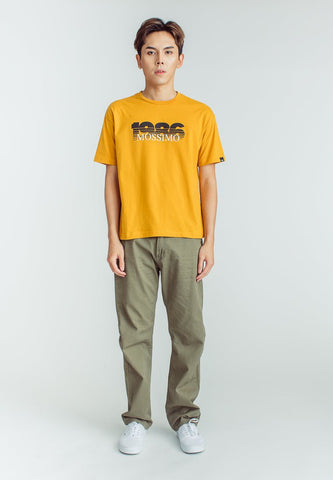 Sunflower Basic Round Neck with High Density and Flat Print Retro Urban Fit - Mossimo PH