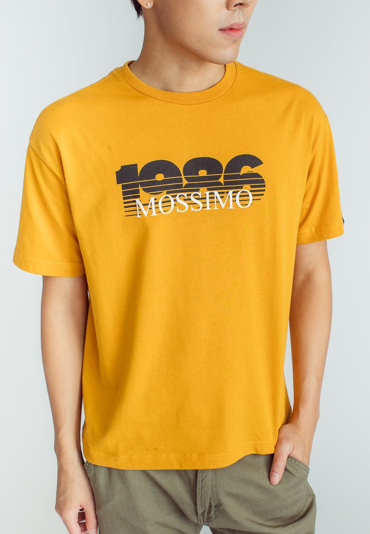 Sunflower Basic Round Neck with High Density and Flat Print Retro Urban Fit - Mossimo PH