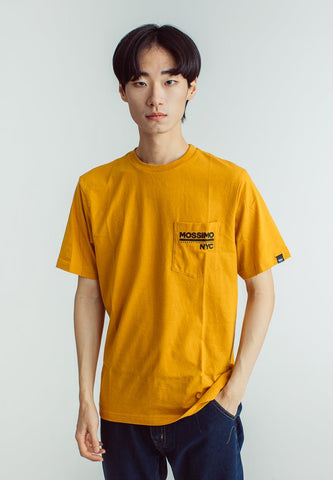 Sunflower Basic Round Neck with Semi High Density Print Comfort Fit Tee - Mossimo PH