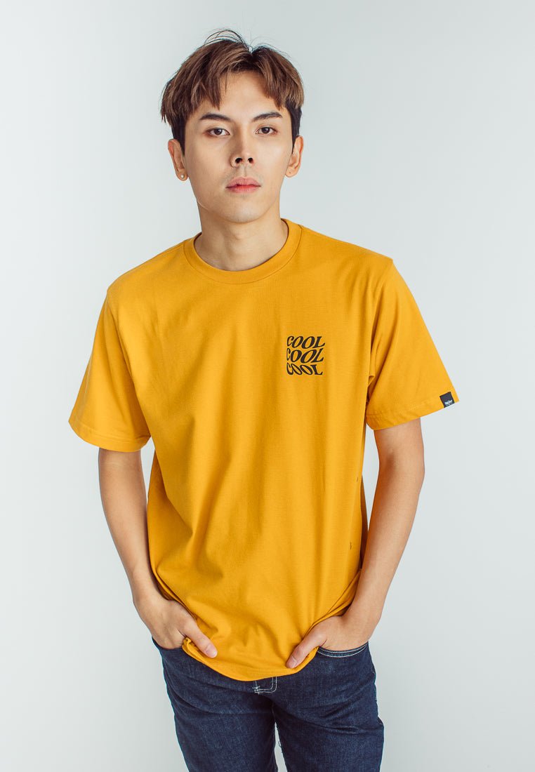 Sunflower with Flat Print Comfort Fit Basic Round Neck Tee - Mossimo PH