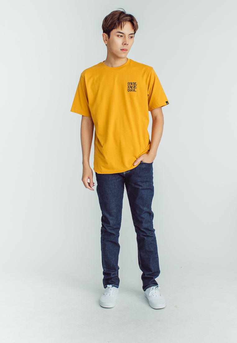 Sunflower with Flat Print Comfort Fit Basic Round Neck Tee - Mossimo PH