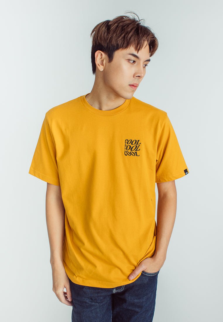 Sunflower with Flat Print Comfort Fit Basic Round Neck Tee - Mossimo PH