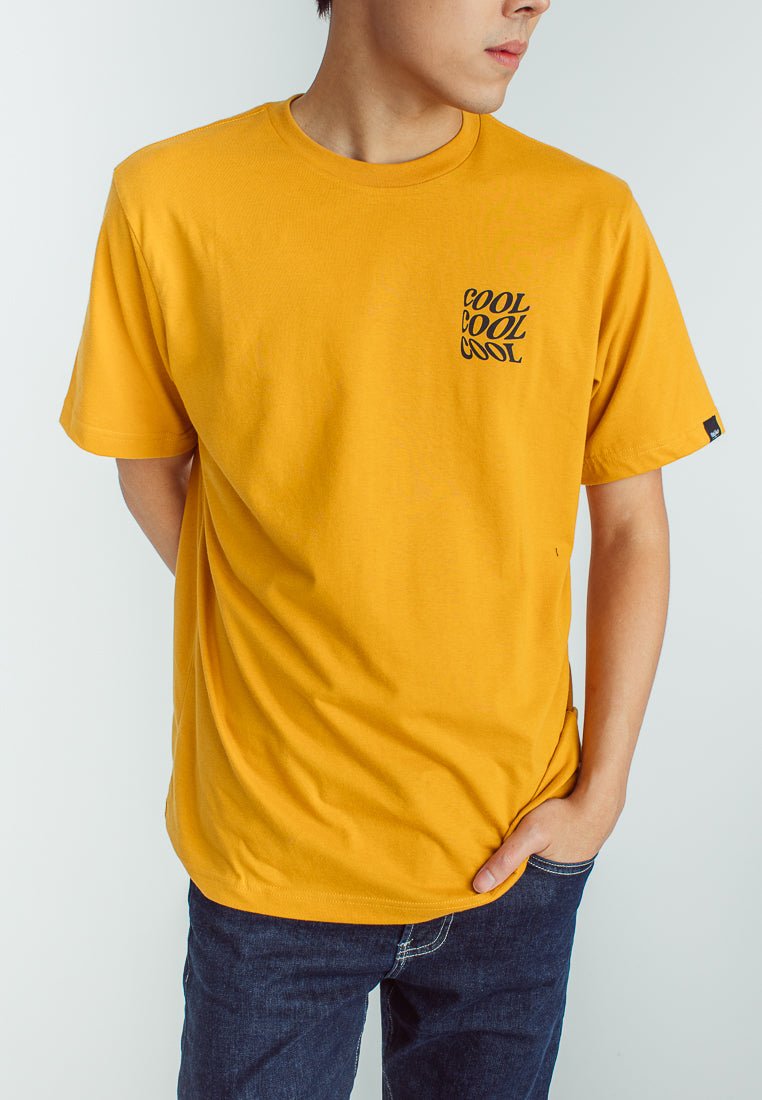 Sunflower with Flat Print Comfort Fit Basic Round Neck Tee - Mossimo PH