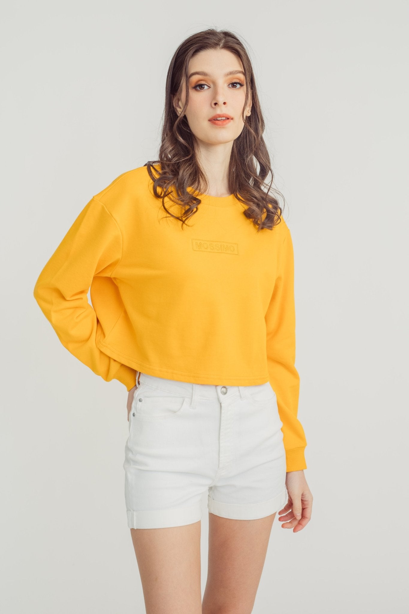 Thea Wide Sleeve Modern Cropped Pull Over - Mossimo PH