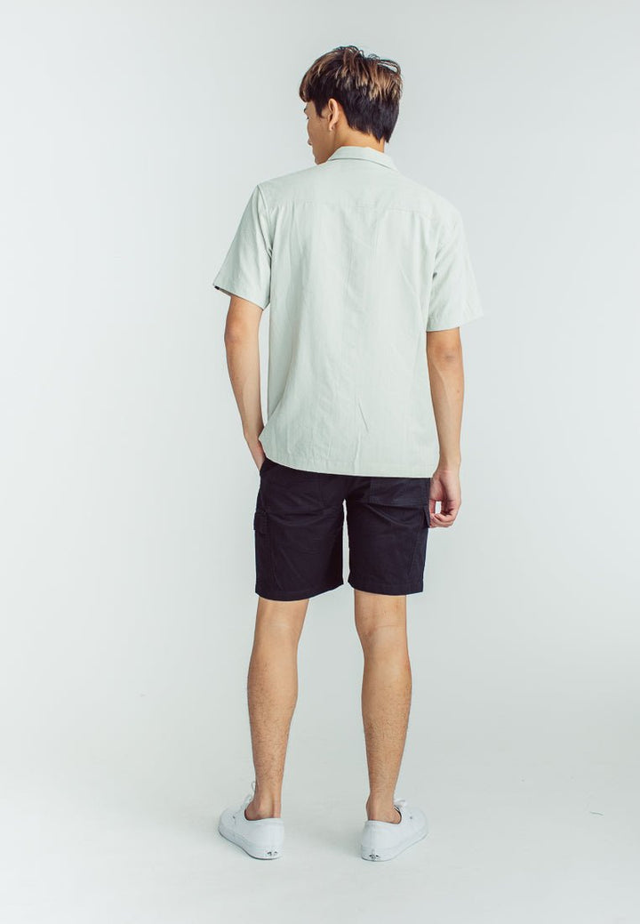 Thomas comfort Fit Stripes Short Sleeves Button Down - Mossimo PH