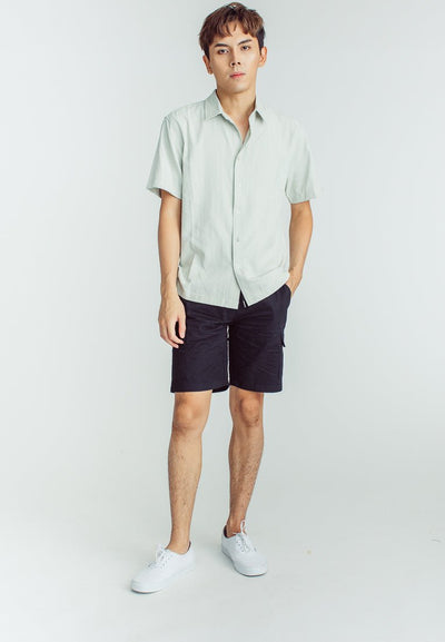 Thomas comfort Fit Stripes Short Sleeves Button Down - Mossimo PH