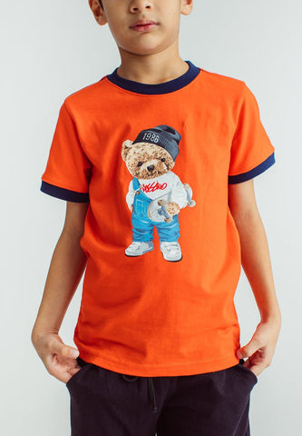 Tiger Lily Mossy Bear Basic Tshirt - Mossimo PH