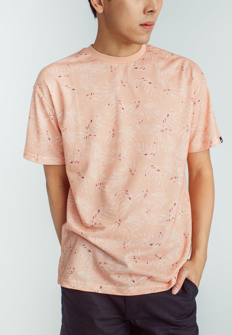 Timmy Clay Fashion Printed Round Neck Urban Fit Tee - Mossimo PH