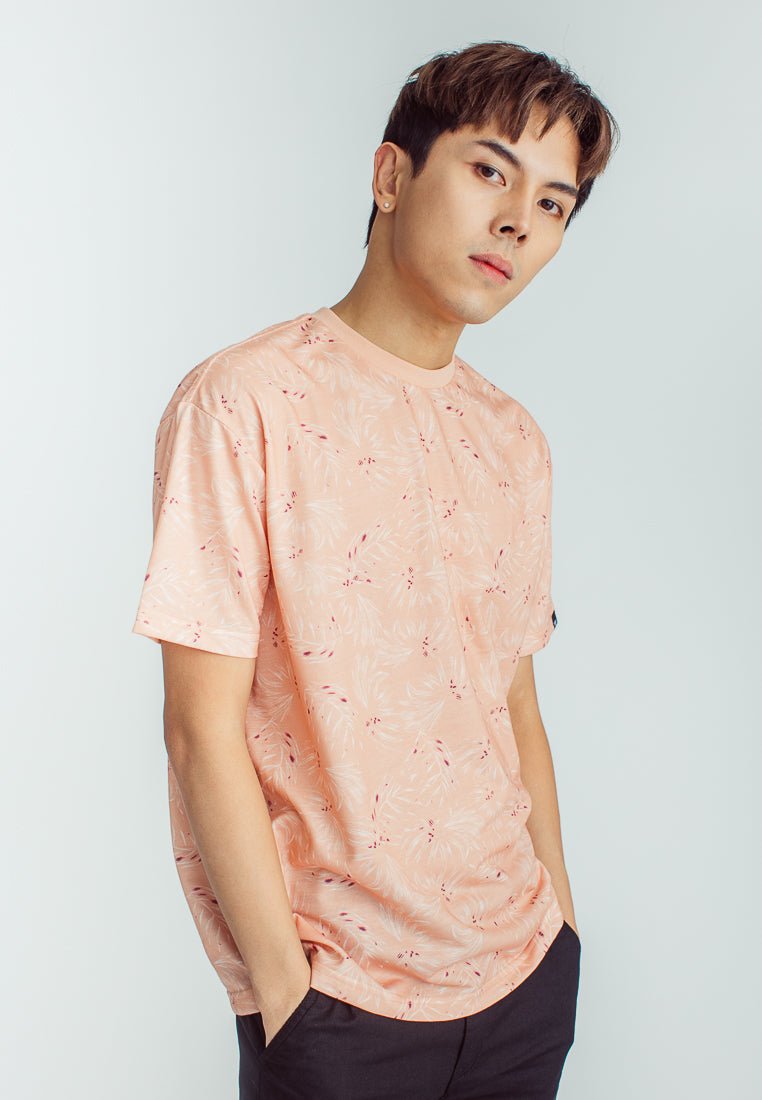 Timmy Clay Fashion Printed Round Neck Urban Fit Tee - Mossimo PH