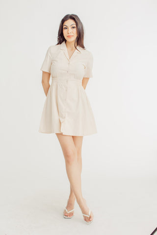 Vanessa Button Down with Cinched Waist Dress - Mossimo PH