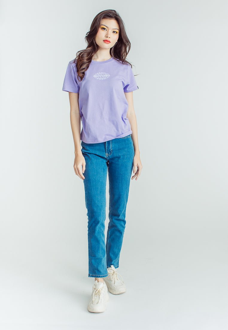 Violet Tulip with Small Mossimo California Branding Classic Fit Tee - Mossimo PH