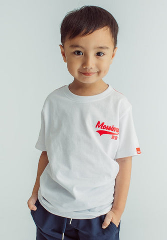White Boys Basic Graphic Tshirt with Mossimo Original - Mossimo PH