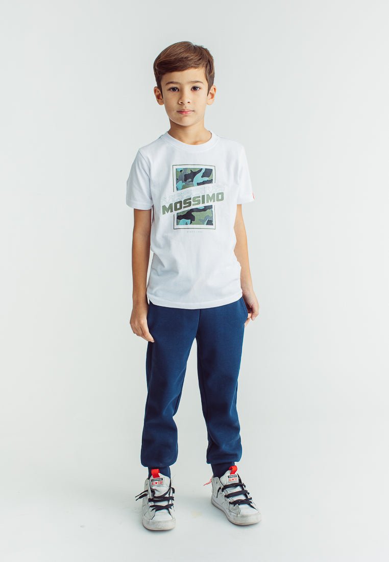White Camouflague Boys Basic Graphics T-shirt - Mossimo PH